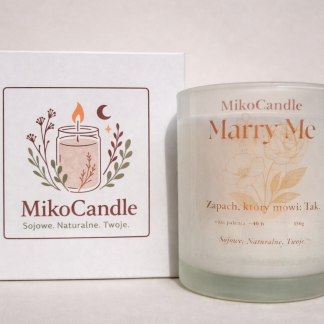 Świeca sojowa Marry Me 150g