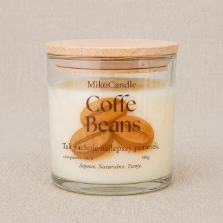 Świeca sojowa Coffee Beans 300g