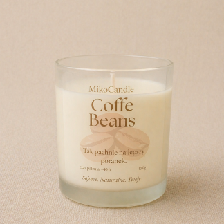 Świeca sojowa Coffee Beans 150g