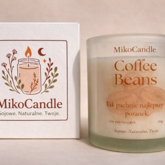 Świeca sojowa Coffee Beans 150g