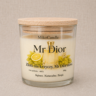 Świeca sojowa Mr Dior 300g
