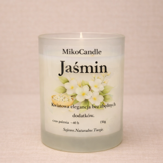 Świeca sojowa Jaśmin 150g