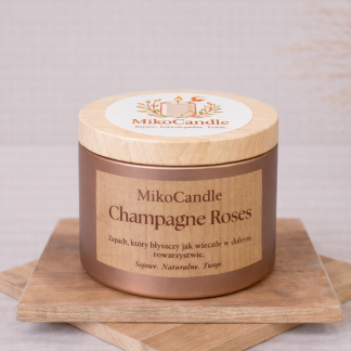 Woski sojowe Champagne roses