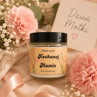 Świeca sojowa Dzień Matki 100g