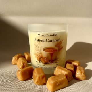 Świeca sojowa Salted Caramel 150g