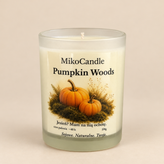 Świeca sojowa Pumpkin Woods 150g