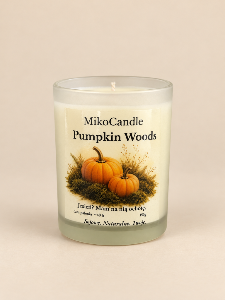 Świeca sojowa Pumpkin Woods 150g